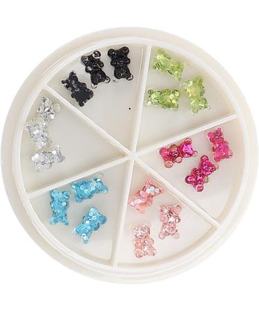 Nail Bear Accessories Nail Art ABS 8 Colors To Choose for Manicure Store for Nail Salon for Home for Manicure - Buy Online on GoSupps.com