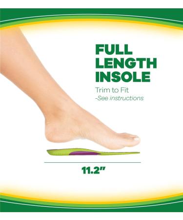 Dr. Scholl's Athletic Fitness Walking Insoles for Women (Sizes 6-11) & Men (Sizes 8-14) - Comfort & Support - Buy Online on GoSupps.com