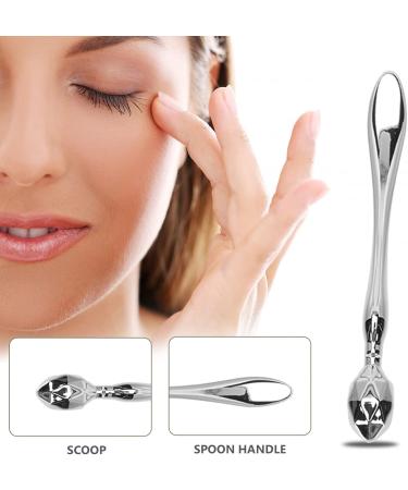 HAPINARY Eye Brightening Tool For Women Eye Cream For Dark Circles Eye Massage Spoon - Buy Online on GoSupps.com