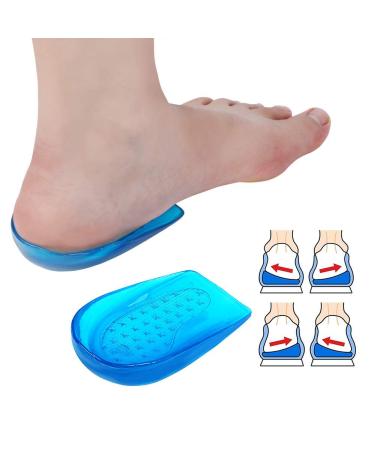 Haofy gel heel pillow heel cushion 1 pair of heel spur insoles gel pillow insole for shoes shoe inserts heel spur silicone heel protection for Achilles tendon support
