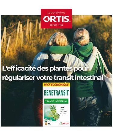 ORTIS LABORATORIES - BENETRANSIT economy pack 90 tablets - Slow Transit - Senna (Packaging may vary) - Buy Online on GoSupps.com