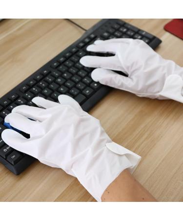 Healeved 12 Pairs Exfoliating Mask Cream Gloves Hand Foot Cream White - Buy Online on GoSupps.com