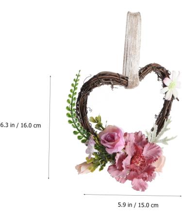 Zerodeko 6 Pcs Wedding Tie for Dogs Wreath Front Door Garland Astetic Room Decor Front Door Decor Para De Mujer Interior Home Decoration Rattan Decor Large Gems Car Door Vine Garland Wooden - Buy Online on GoSupps.com