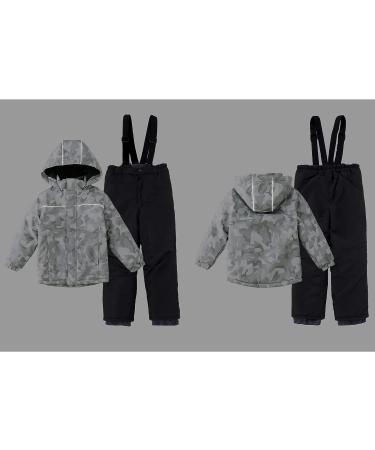 Hiheart Kids Winter Ski Jacket & Pants Set - Grey Camo 3T - Buy Online on GoSupps.com