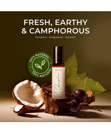 Camphor Roll On & Manuka Oil for Skin Set - Essential Oils Aromatherapy Roll On with Essential Oil Set - 2x0.34 fl oz - Gya Labs - Buy Online on GoSupps.com