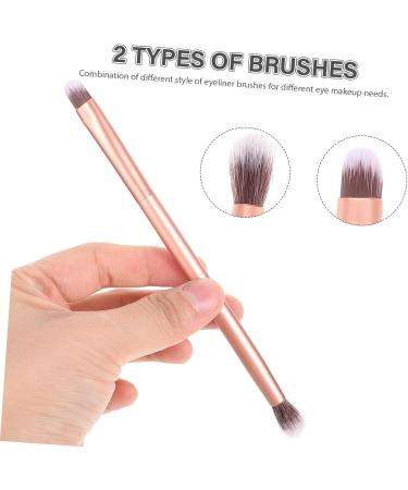 BIUDECO 24pcs Makeup Brush Eye Shadow Brush Makeup Eyeshadow Nose Contour Brush Artificial Fiber Golden - Buy Online on GoSupps.com
