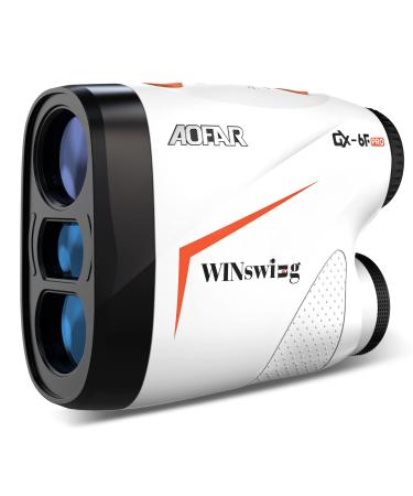 AOFAR GX-6F PRO Golf Rangefinder with Slope and Angle Switch, Flag Lock with Pulse Vibration and Continuous Scan, Tournament Designed, 600 Yards Rangefinder for Distance Measuring, High-Precision Accurate for Golfers