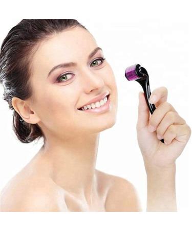 540-Titanium Derma Roller Micro Needles Min-Oxidil Women Hair Growth Derma Stamp Beard and Face Roller Micro Needling Pen for Anti Scarring -Aiging Skin Care and Acne Treatment (Derma-Roll-1.5mm) - Buy Online on GoSupps.com