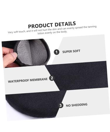 MERRYHAPY 2pcs Mini Self Tanning Mitt Applicator for Evenly Distributed Lotion and Cream Soft Tanning Gloves for Streak Application for Delicate Areas - Buy Online on GoSupps.com