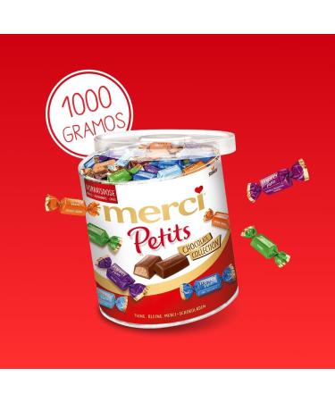 Collection de chocolat Merci Petits sept vari t s - 1000gr - Buy Online on GoSupps.com