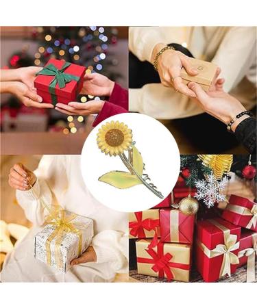 yangzerang Sunflower Hair Claw Clips Women's Sunflower Hair Claw Clips Floral Metal Hair Clips Nonslip Elegant Flower Hair Claw - Buy Online on GoSupps.com