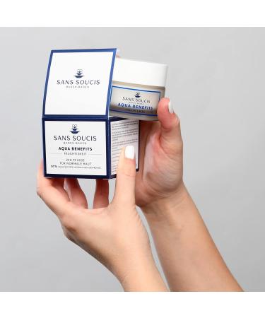 Sans Soucis Aqua Benefits 24h Care - Hydrating Moisturizer for All Skin Types | International Shipping Available - Buy Online on GoSupps.com
