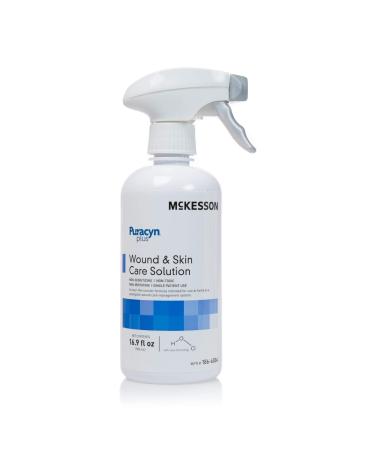 McKesson Puracyn Plus Wound and Skin Care Solution Would Irrigation Solution 16.9 fl oz 1 Count (1 ct)