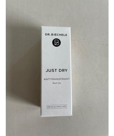 Dr. Biechele Just Dry Antiperspirant - Long-Lasting Medical Sweat Protection - 50ml - Perfume & Alcohol-Free - Buy Online on GoSupps.com