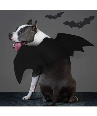 Rypet Dog Bat Costume - Halloween Pet Costume Bat Wings Cosplay Dog Costume Cat Costume for Party Large (Pack of 1) - Buy Online on GoSupps.com