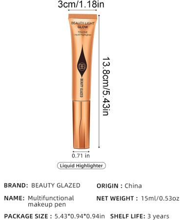 Highlighter Stick | Lasting Face Contouring Highlighter Blusher Stick - Brighten Makeup for Face Attached Easy to Blend Smooth Natural Matte Finish Frifer Highlighter 2# - Buy Online on GoSupps.com