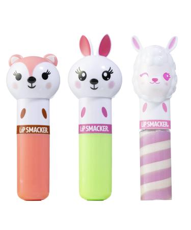 Lip Smacker Lippy Pals Flavored LIp Balm Set Of 3 Unicorn Panda Kitten Foxy Apple & Marvel Spiderman and Captain America Superhero Flavored Lip Balm Keychains 2 Pack - Buy Online on GoSupps.com