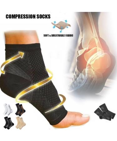 IBDRY Night Compression Socks - Orthopedic Stockings for Better Sleep | 4PCs S/M - Buy Online on GoSupps.com