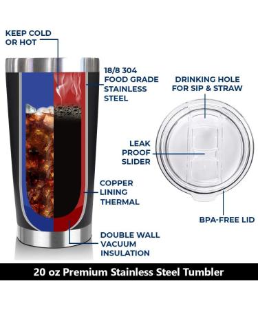 Personalized Gifts for Dad - Birthday Gifts for Father from Daughter, Son, Kids - Dad Mug Tumbler for New Dad, Husband, Men - Best Bday Present Idea for Him - Daddysaurus Theme - Buy Online on GoSupps.com