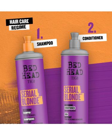 TIGI Bed Head Serial Blonde Shampoo for Damaged Blonde Hair - 13.53 fl oz | Best eCommerce International Shipping - Buy Online on GoSupps.com
