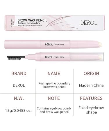 sillervan Upgraded Eyebrow Soap Kit Double-headed Brow Gel Pencil w/brush 3D Natural Makeup Eyebrow Wax Long Lasting Eyebrow Styling Cream Waterproof 2 in 1 Eyebrow Setting - Buy Online on GoSupps.com