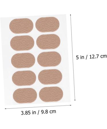 GLEAVI 5sheets Corn Stickers Grinding Foot Stickers Oval Heel Stickers Toe Corn Pads Toe Corn Remover Feet Protectors Pads Callus Protection Pads Callus Remover Sticker Simple - Buy Online on GoSupps.com