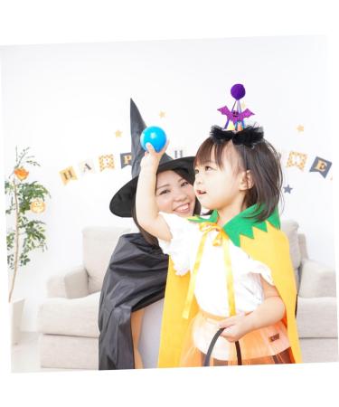 Beavorty 1Pc Halloween Lighted Hair Clips halloween hair barrette hair clips for women lighted Halloween hair clips halloween hair accessory bat hair cone toddler Batsuit plastic clothing - Buy Online on GoSupps.com