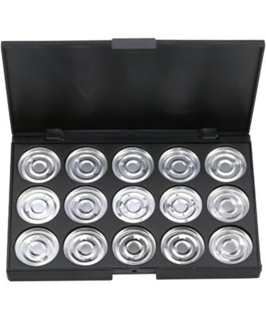CRILSTYLEO 3pcs 15 Empty Cosmetic Case Travel Cosmetic Case Travel Makeup Case Empty Makeup Eyeshadow Silver - Buy Online on GoSupps.com