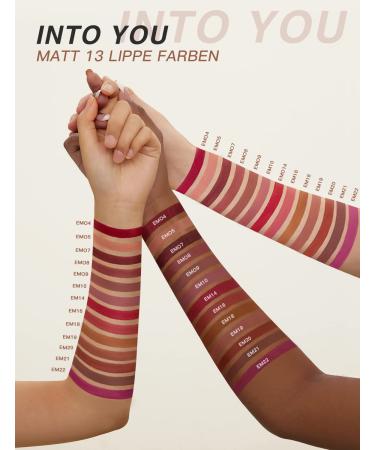 Into You Matte Lip Tint - Long-Lasting Waterproof Lip Gloss & Liquid Blush | Enhance Your Lips' Beauty (EM22) - Buy Online on GoSupps.com