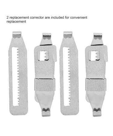 Stainless Steel Ingrown Toenail Corrector - Paronychie Tool Set (2 Pieces) | Pedicure Solutions for Nail Correction - Buy Online on GoSupps.com