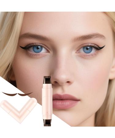 Eyeliner Tampon Eyeliner Pochoirs Crayon multifonction longue dur e pour un maquillage pr cis marron - Buy Online on GoSupps.com