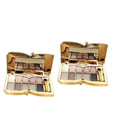 Beavorty 2pcs Pearlescent Eyeshadow Palette - Vibrant Eye Shadow Set for International Shipping - Buy Online on GoSupps.com