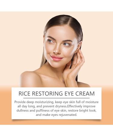 Rice Eye Cream 0.71 fl.oz / 20 ml | Eye Cream | Anti Wrinkle Natural Alternative to Retinol Eye Cream Instant Firm Eyes Anti Dark Circle Eyes Korean Skincare (2) - Buy Online on GoSupps.com