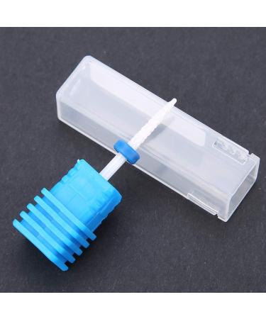 Nail Drill Bits Professional Ceramic Nail File Drill Bit for Manicure Pedicure Cuticle Gel Nail Polishing with Display Base 5 Types(White 01#) - Buy Online on GoSupps.com