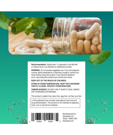 DopaZest- Support for Mental Clarity Covid Brain and Brain Fog*. (120 Capsules) 2 Pack - Buy Online on GoSupps.com