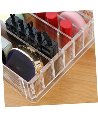  Beaupretty Beaupretty 8-piece divided cosmetic tray with lipstick compartment cosmetic storage box nail polish storage box cosmetic storage case reconcile - Buy Online on GoSupps.com