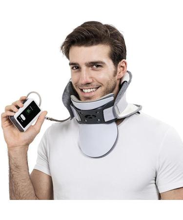 Adjustable Inflatable Cervical Neck Traction Device Reduces Pain for Home & Office Use | Naked Design - Buy Online on GoSupps.com