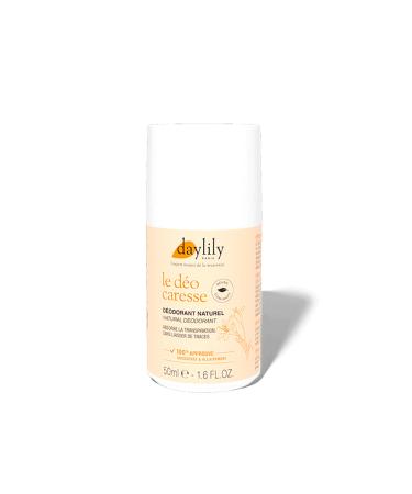 Daylily | Le Déo caresse - Natural Deodorant | Pregnancy and Breastfeeding Compatible | Regulates Perspiration & Prevents Bad Odors | Vegan & Cruelty Free | Made in France | 50 ml