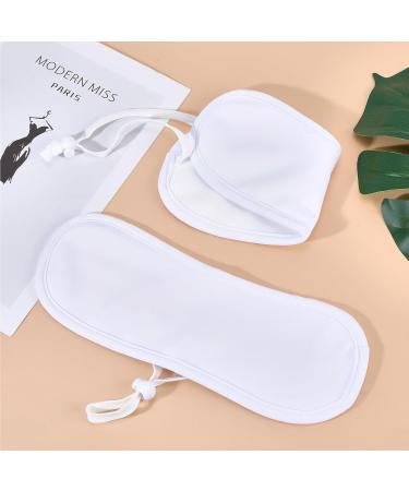 Amijoux Castor Oil Pack Set - 2 Reusable Compresses for Thyroid & Liver Detox - Adjustable Cotton Wraps - Buy Online on GoSupps.com