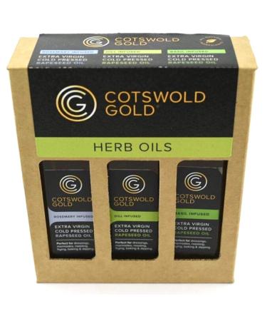 Cotswold Gold Herb Oils 3 x 100 ml