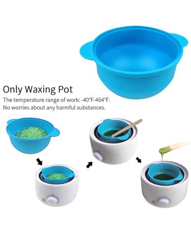 2pcs Silicone Wax Warmer Liner Set | Easy-Clean Pot & Spatulas for Hair Removal | Non-Stick Bowl Replacement | Reusable Waxing Tools for Hard Wax Heater - Buy Online on GoSupps.com