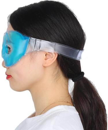Buy BStXQTY ICE HOT Eye Mask - Reusable Anti-Fatigue Cold & Hot Compress for Relaxation - Buy Online on GoSupps.com