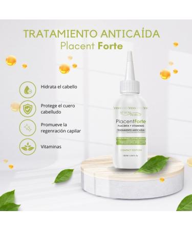 Placent Forte Compact Edition Anti-Hair Loss Serum | Special Travel Size | Easy Application | 100 ml SESIOMWORLD - Buy Online on GoSupps.com