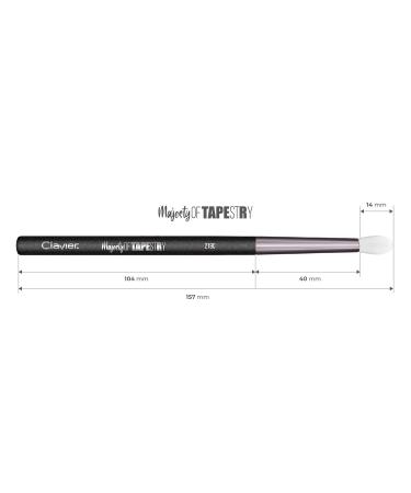 Clavier Majesty of Tapestry 219c - Precision Eye Area Brush 18g 157mm Long Wooden Handle - Buy Online on GoSupps.com