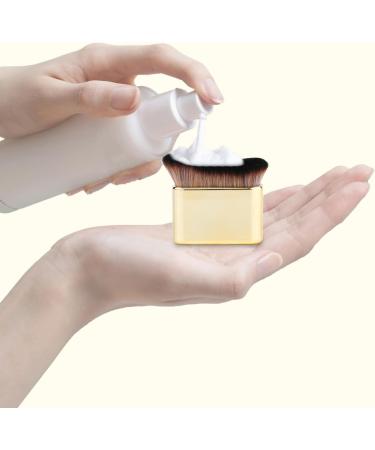 Self Tanning Brush Self Tan Brush Applicator Self Tanner Brush Foundation Body Makeup Brushes Self Tan Blending Brush for Face and Body(Gold) - Buy Online on GoSupps.com