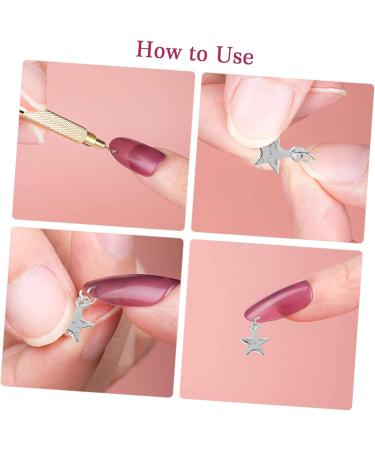 Ipetboom 1 Set Nail Pendant Nail Tools for Nail Art Dangle Nail Charms Nail Dangle Diy Decor Rhinestone Decor Dangle Nail Art Charms Diy Nail Art Tool Manicure Pendant Drill Alloy 8x8cm As Shown - Buy Online on GoSupps.com