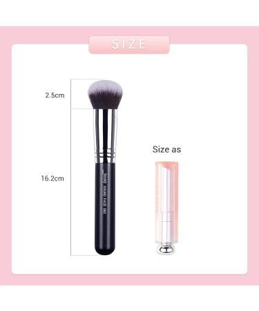 Jessup Professional Make Up Foundation Brush - Single Pinula Small Cosmetic Brush Synthetic Hair Black | B082-082 - Buy Online on GoSupps.com