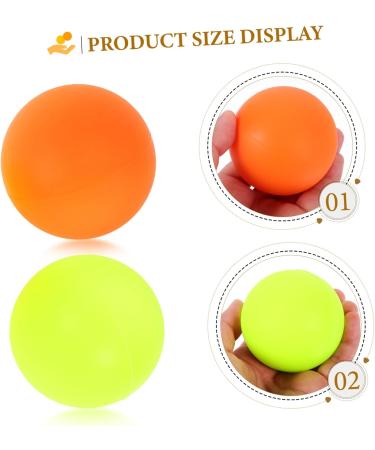 Tovinanna 6 Lacrosse Balls - Myofascial Release Massage Balls for Yoga & Ice Hockey - Effective Foot Massager - Red Medium (3 Pcs) - Buy Online on GoSupps.com