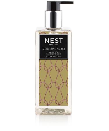NEST Fragrances Scented Liquid Hand Soap- Moroccan Amber   10 Fl Oz Moroccan Amber 10 Fl Oz (Pack of 1)
