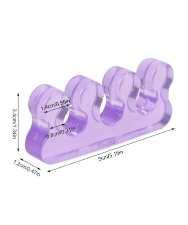 Washable Toe Separators - Prevent Inflammations and Rubbing - 2 Pcs for Bunion and Hammer Toe Relief - Buy Online on GoSupps.com
